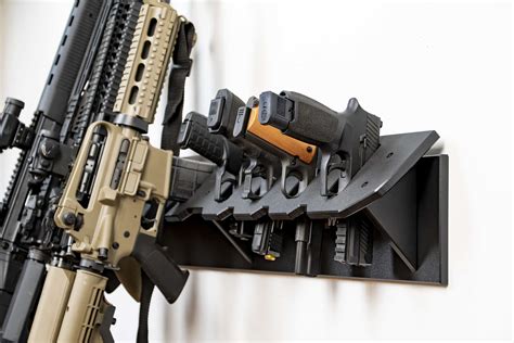 metal frame gun box|long gun wall mounts.